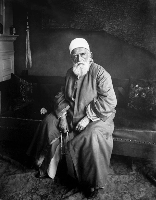 Portrait of ‘Abdu’l-Bahá taken in New York, New York, December 1912