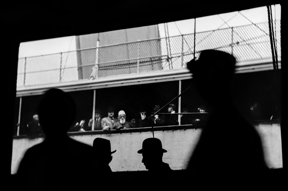 ‘Abdu’l-Bahá on board the S.S. Celtic as He sailed from New York City to Liverpool, England, 5 December 1912