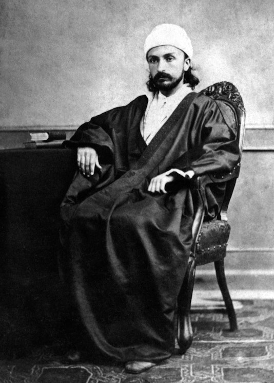 Portrait of ‘Abdu’l-Bahá in Edirne, c. 1868
