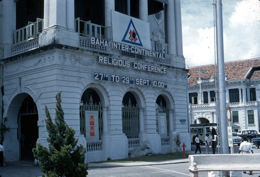 Bahá’í Intercontinental Conference in Singapore, September 1958