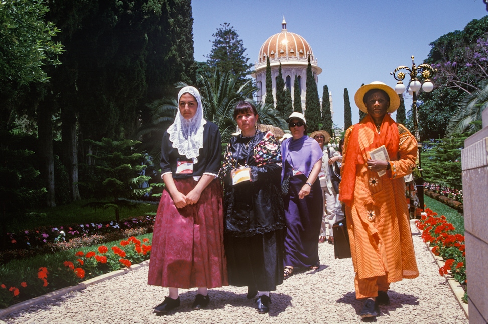 The opening of the Terraces of the Shrine of the Báb, 23 May 2001