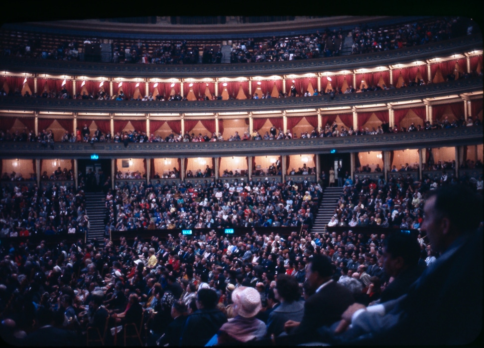 First Baha'i World Congress at Royal Albert Hall in London, United Kingdom, 28 April - 2 May 1963