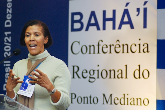 Sao Paulo,Brazil, one of 41 Regional Conferences held around the world called by the Universal House of Justice, 20 December 2008