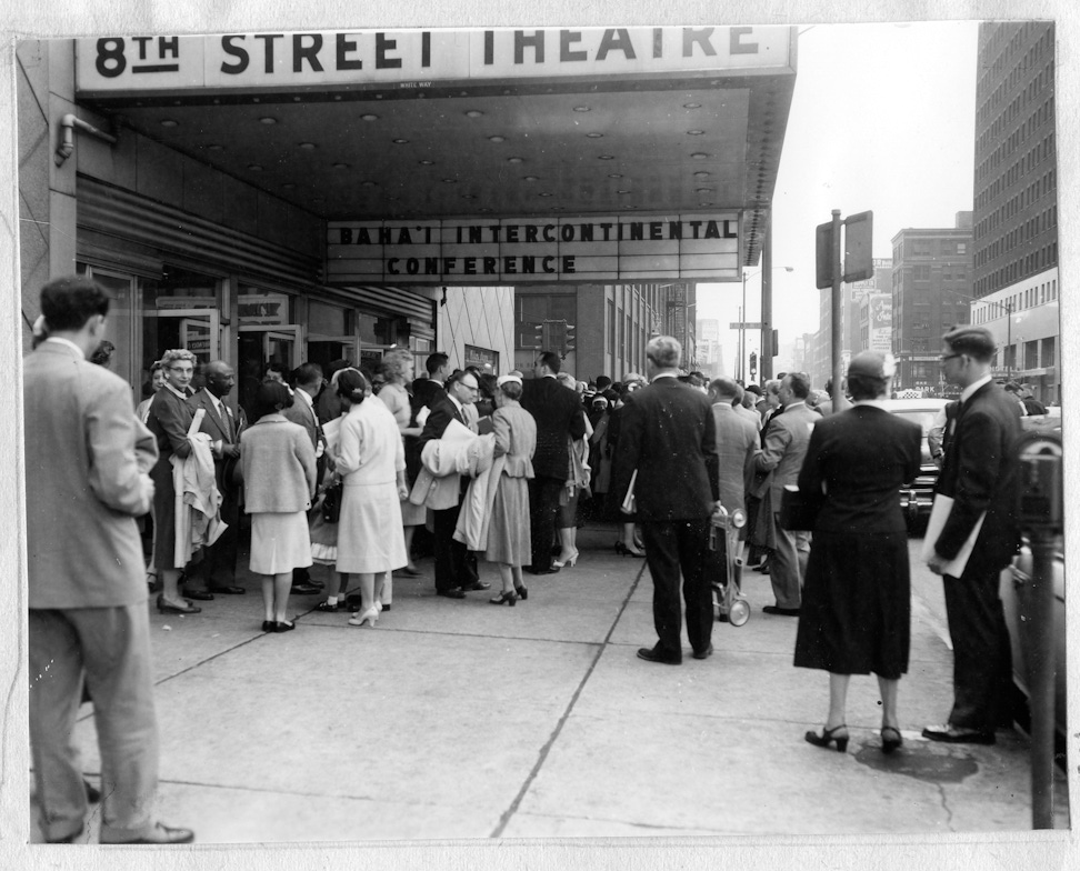 Bahá’í Intercontinental Conference in Chicago, United States, May 1958