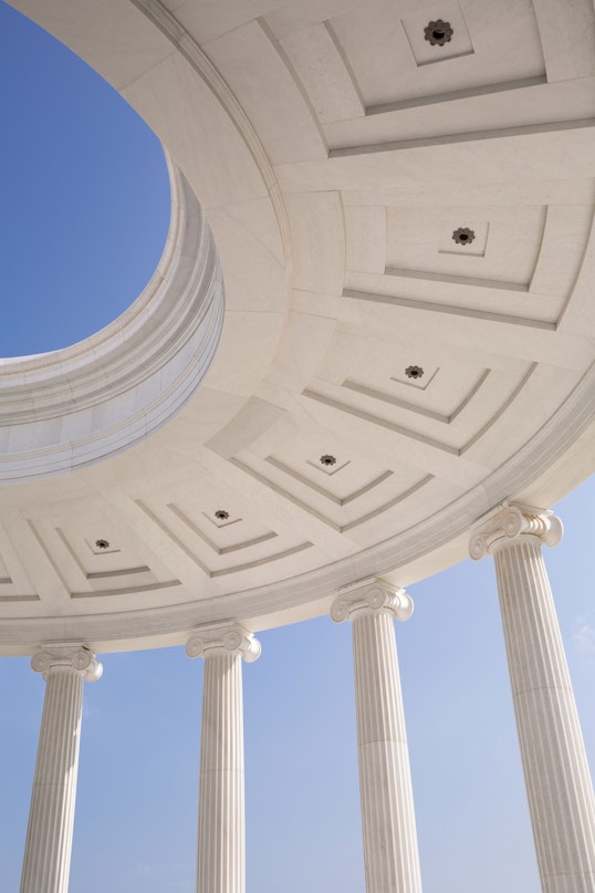 Portico entrance of the Centre for the Study of the Sacred Texts