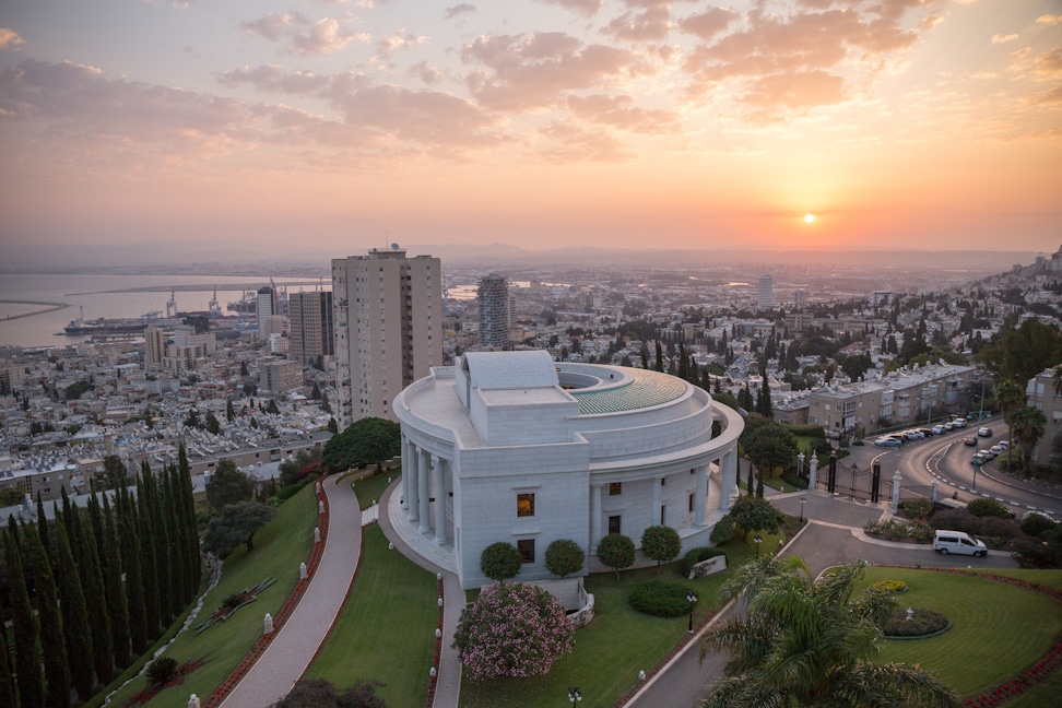 Aerial image of the International Teaching Centre Building 