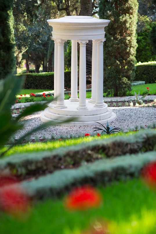 Resting Place of Munirih Khánum, wife of ‘Abdu’l-Bahá, in the Monument Gardens 