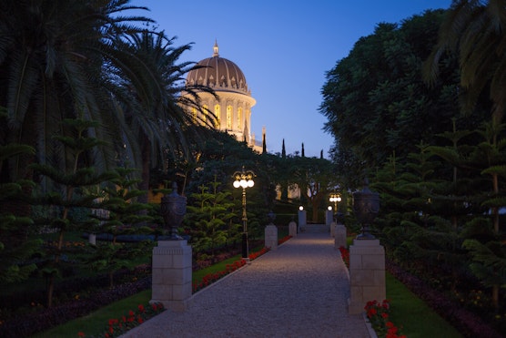 Shrine of the Báb and surrounding gardens