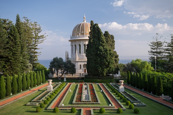 Shrine of the Báb and surrounding gardens