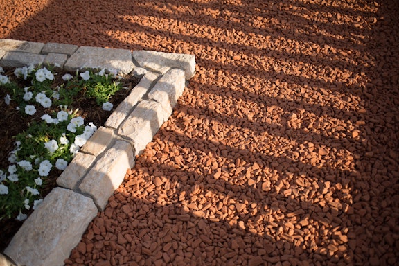 A path near the Shrine of the Báb 