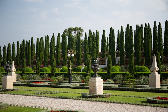 Path leading to the Shrine of Bahá’u’lláh 