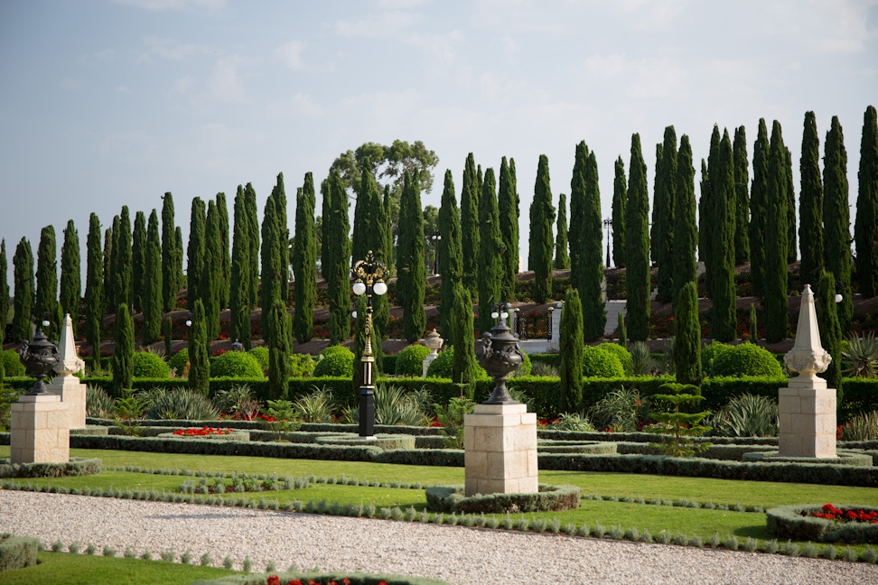 Path leading to the Shrine of Bahá’u’lláh 