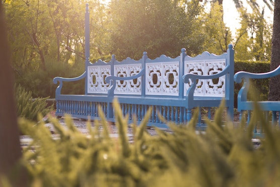 Benches at the Riḍván Garden 
