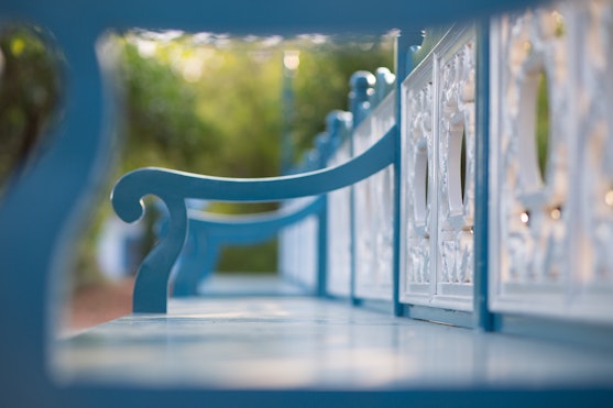 Benches at the Riḍván Garden 