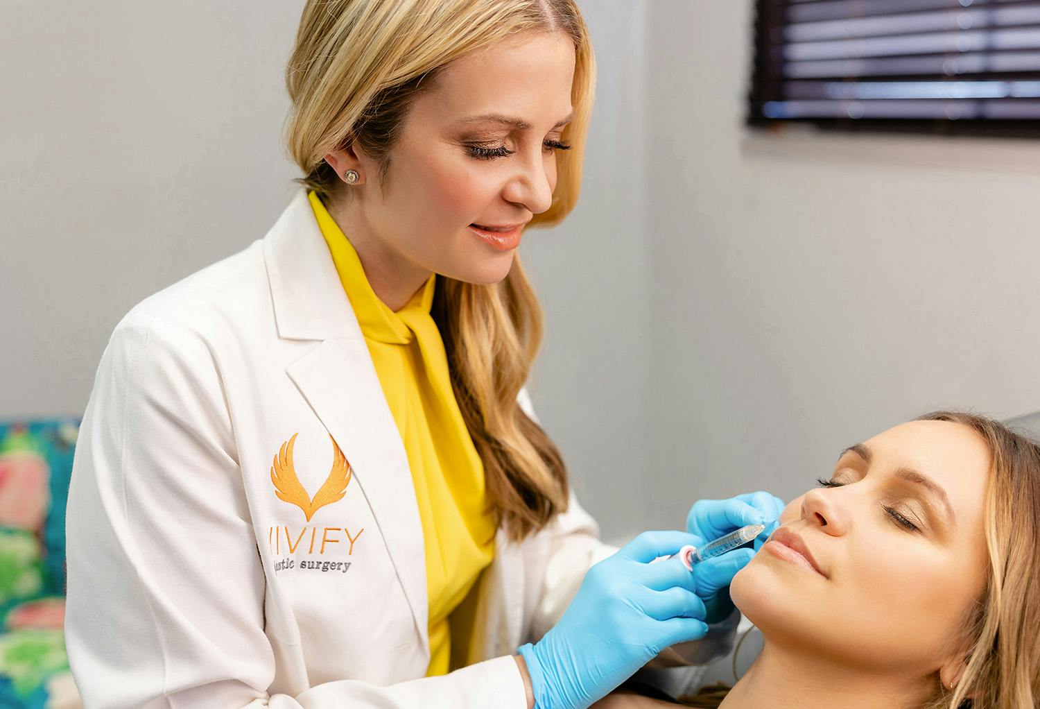 Michelle Buchanan Administering an Injection