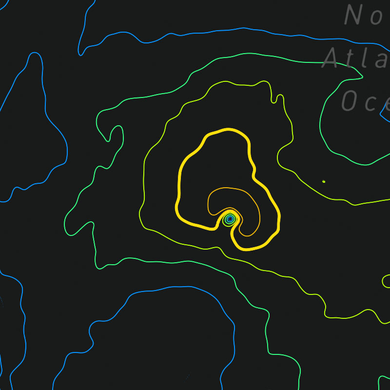 Wind Speeds (Contour)