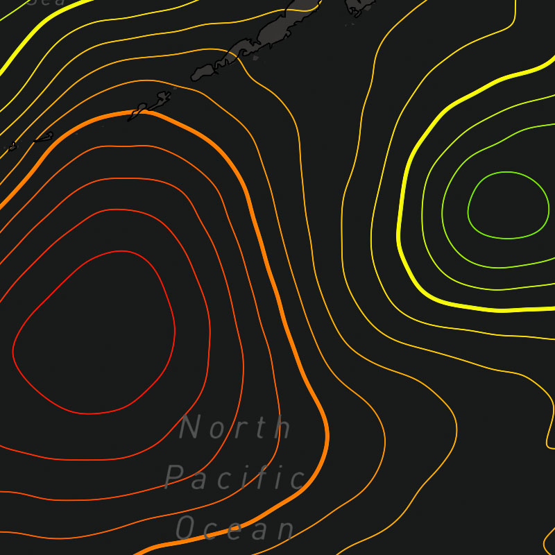 Surface Pressure (Contour)