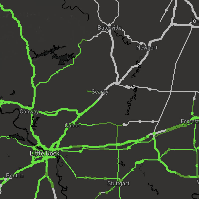 Forecast Road Weather Surface (US)