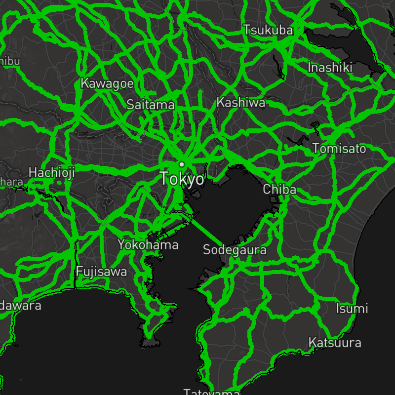 Forecast Road Weather Summary (Japan)