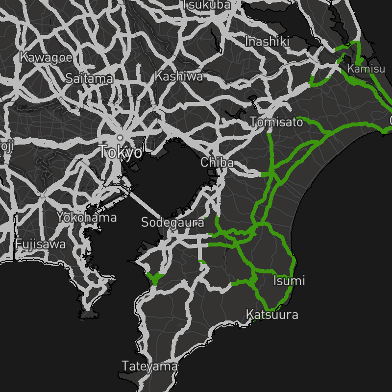 Forecast Road Weather Surface (Japan)