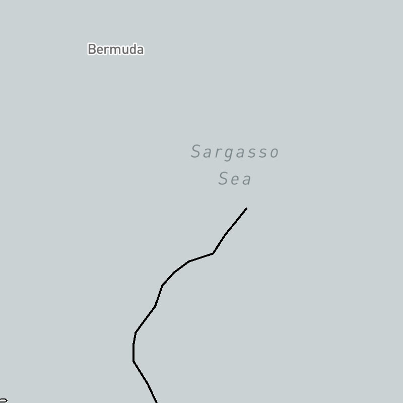 Tropical Cyclones Track Lines