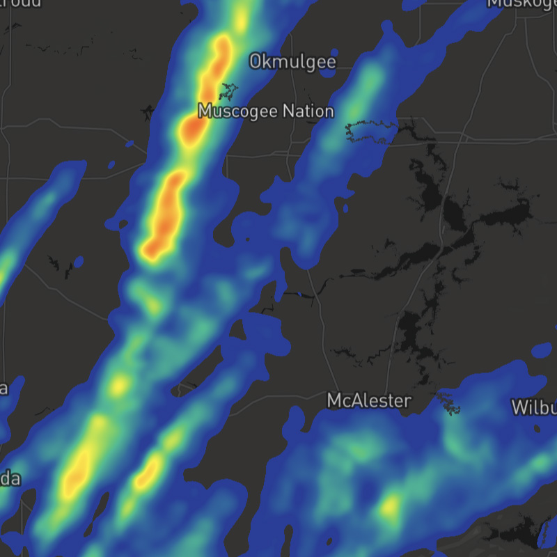 Max Severe Hail Probability
