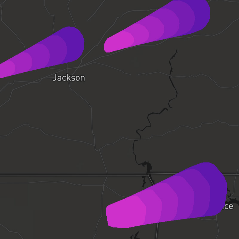 Hail Threats - Polygons
