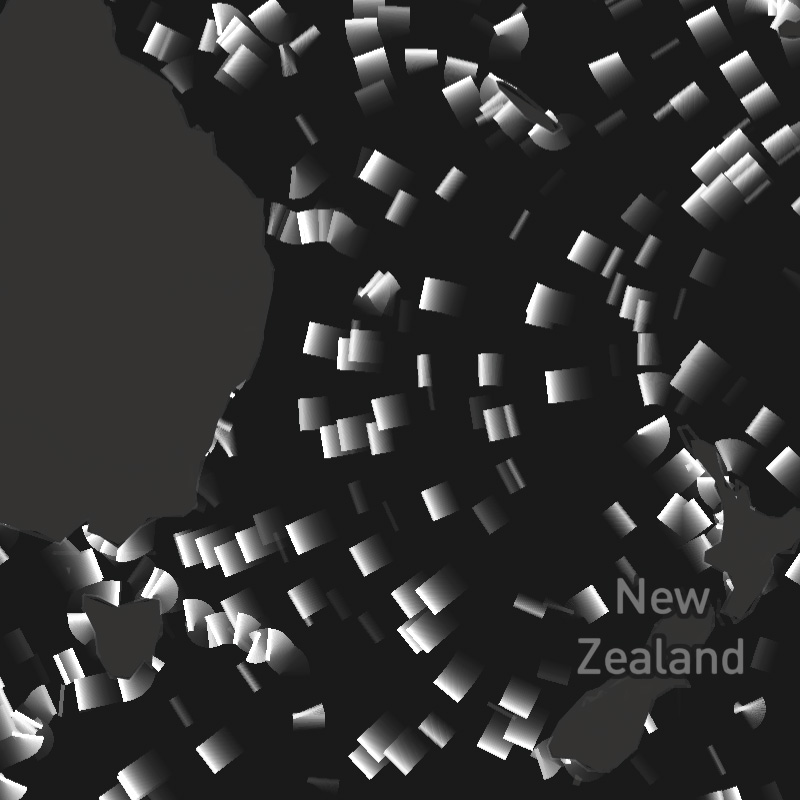 Swell Direction (Particles)