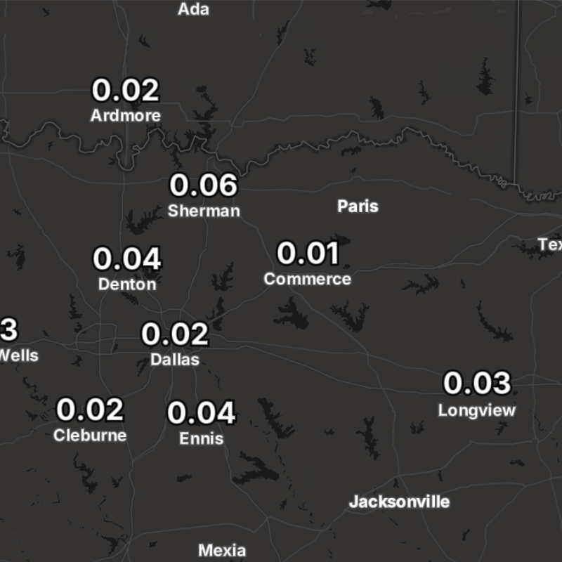 Accumulated Sleet (Text)