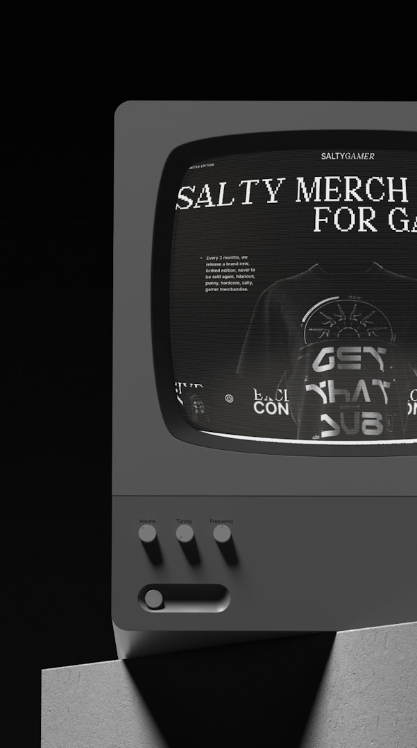 Salty Gamer Background Image