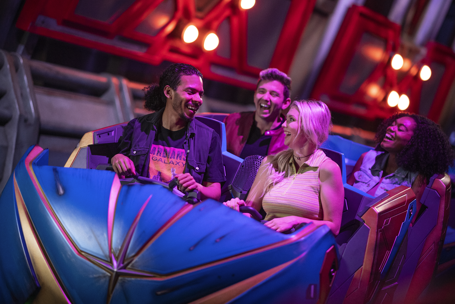 Guests on Cosmic Rewind Ride