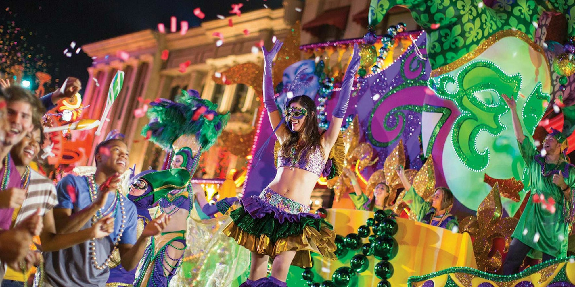 Cover Image for Universal Orlando Mardi Gras Celebration Returning in 2024