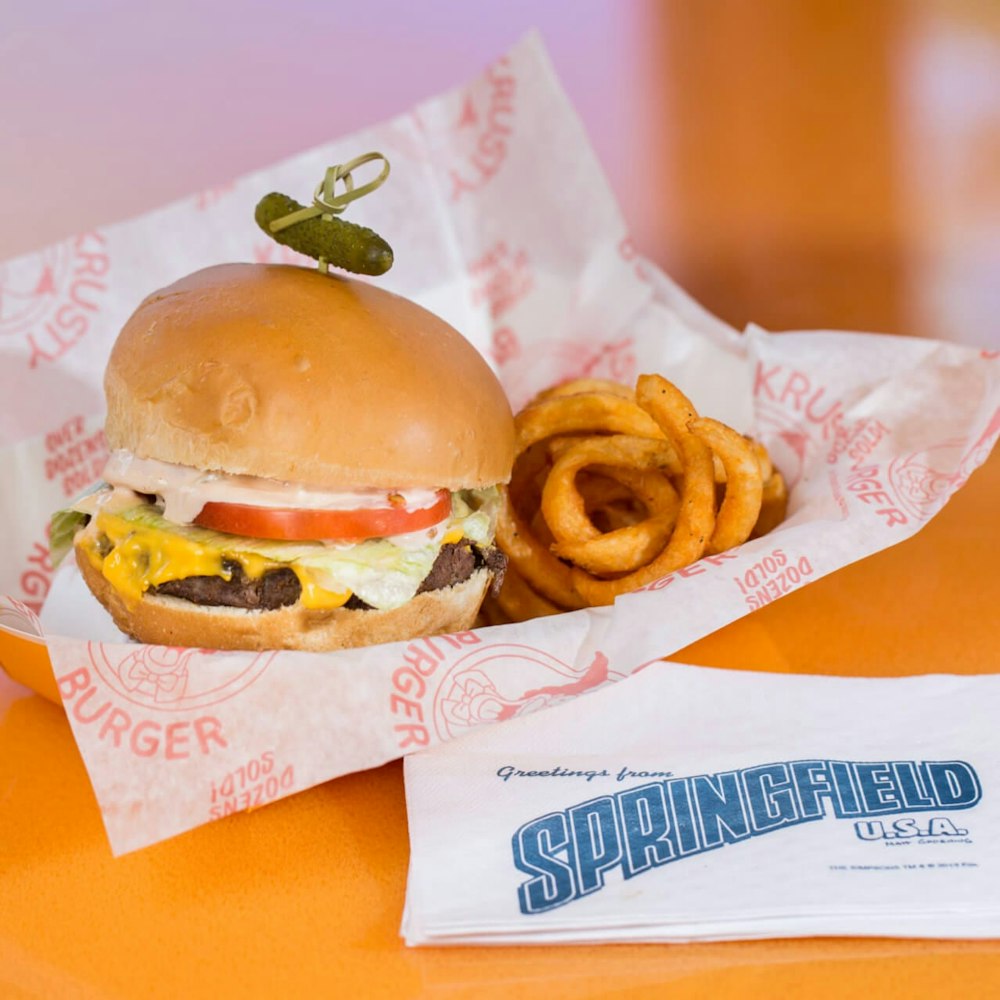 Places to Celebrate National Hamburger Day at Universal