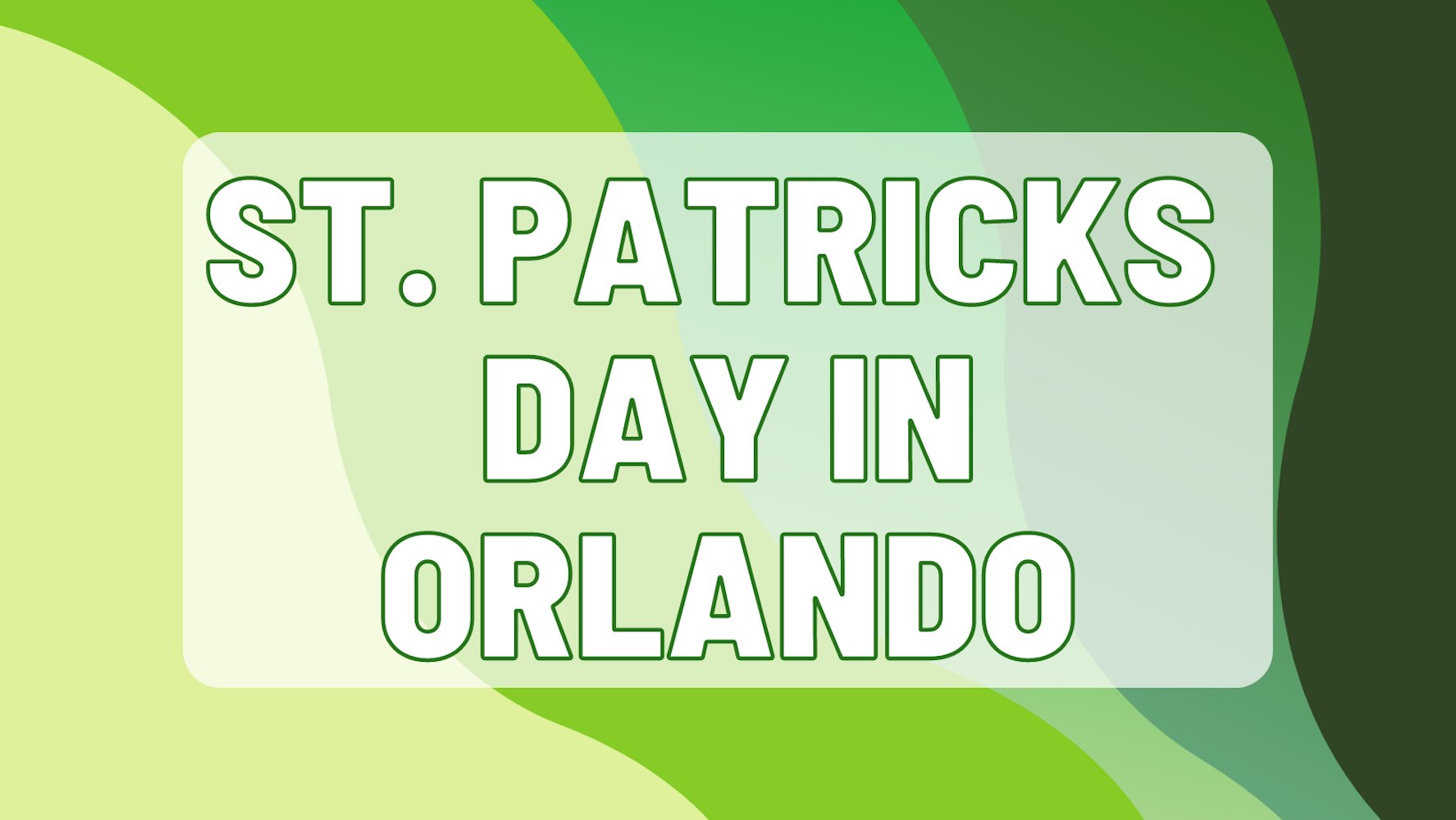Cover Image for 5 Ways to Celebrate St. Paddy’s Day in Orlando