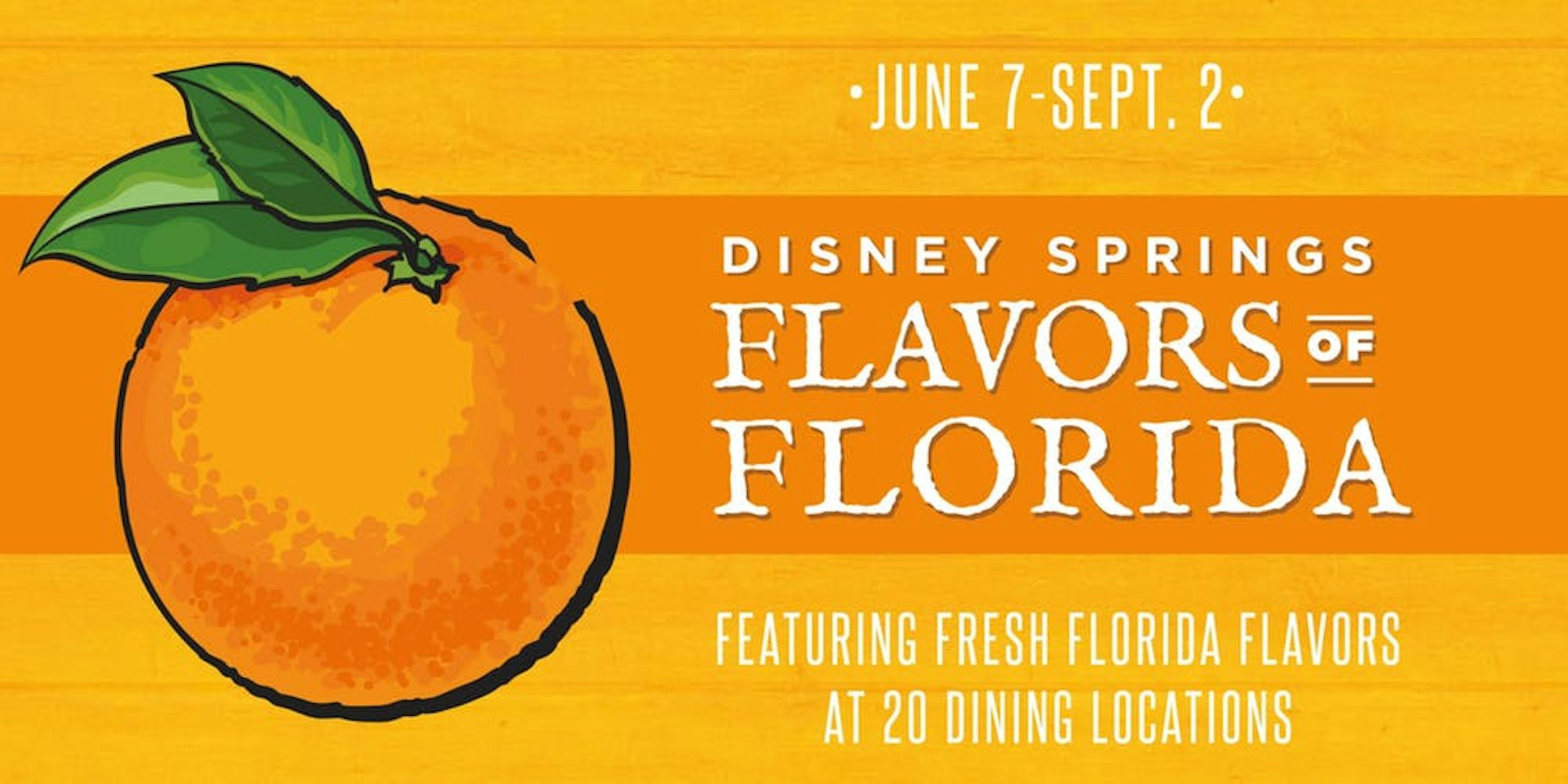 Enjoy the “Flavors of Florida” at Disney Springs!