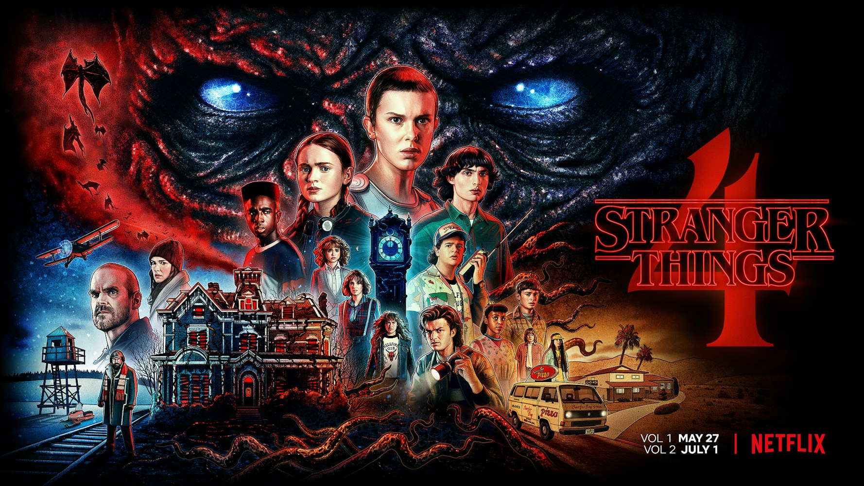 Cover Image for Stranger Things Rumored Return to Universal for HHN 2023
