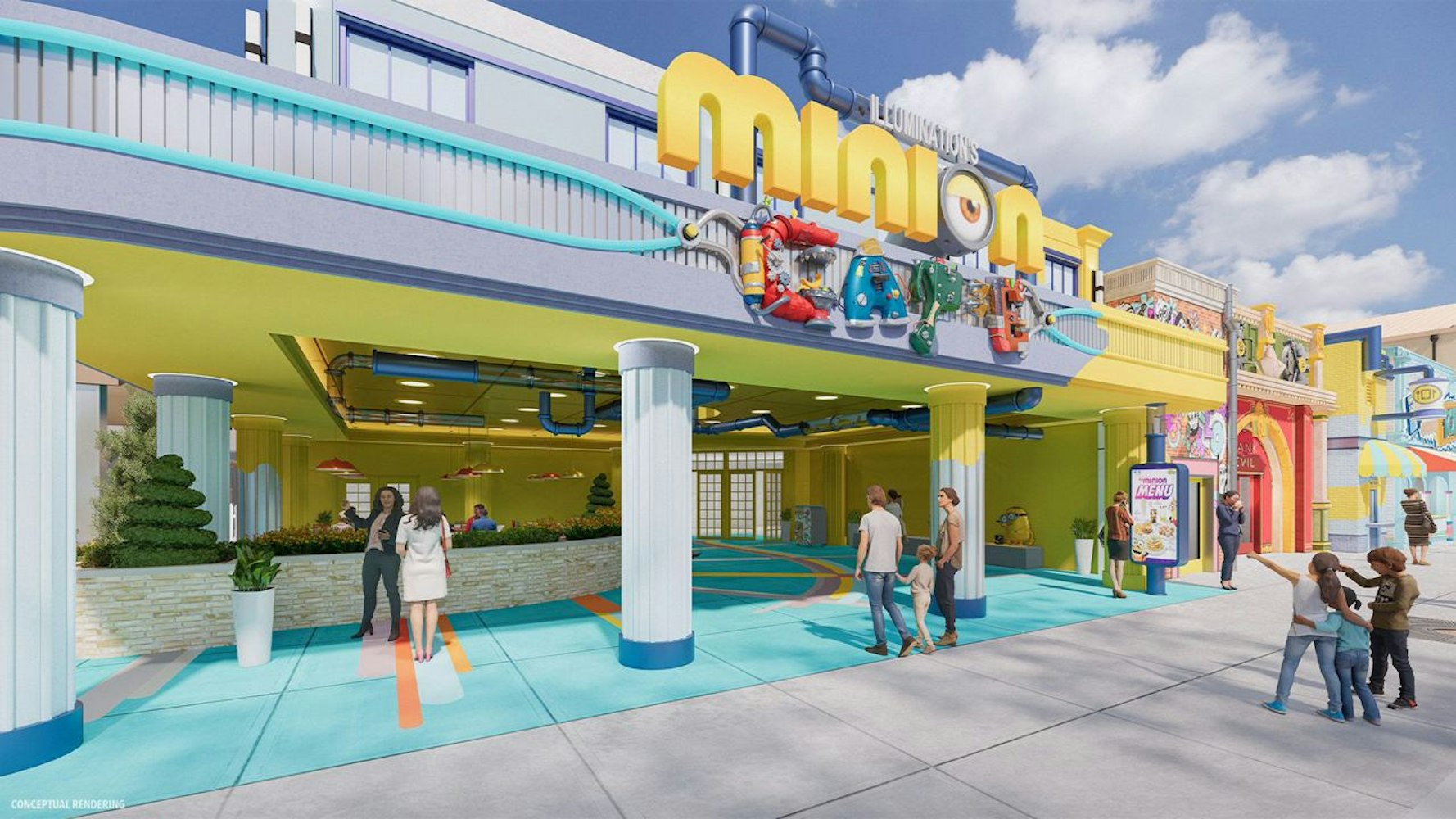 Cover Image for Minion Mayhem Unleashed on Universal Studios with New Themed Land