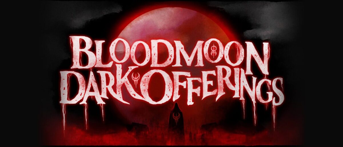 Blood Moon Dark Offerings HHN Promo Banner
