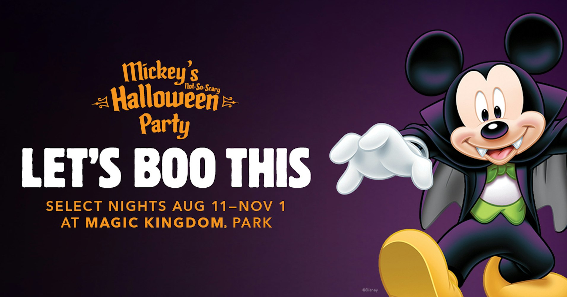 Cover Image for What to Expect at Mickey’s Not-So-Scary Halloween Party 2023