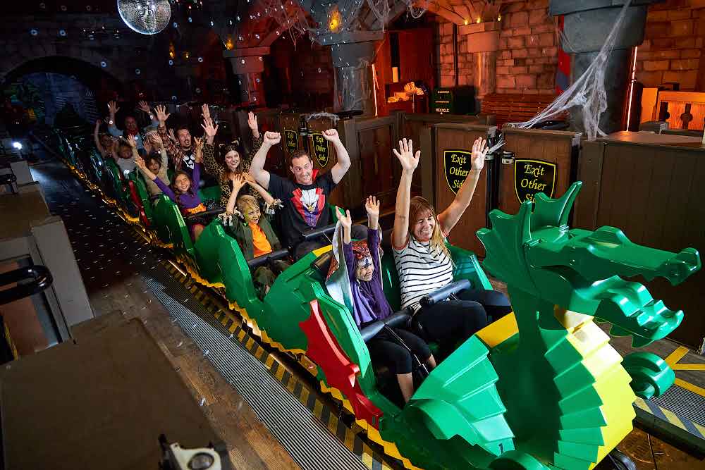 The Dragon Disco Ride Experience at LEGOLAND Florida