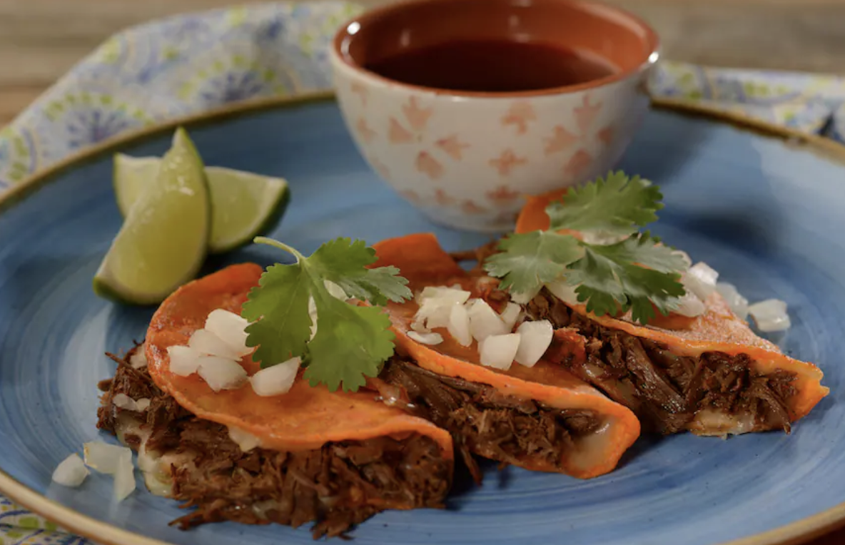 Birria Tacos from Sunshine Seasons in EPCOT