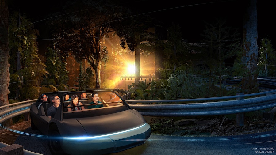 Test Track Re-theme Concept Art
