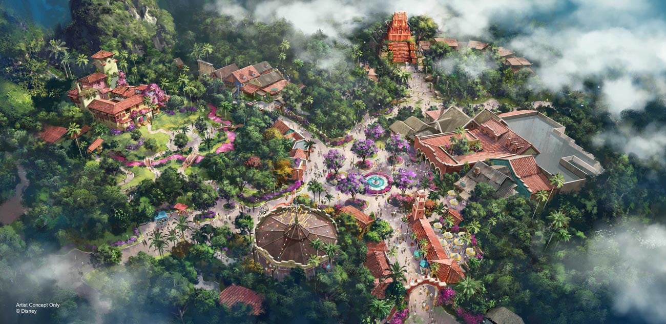 Encanto and Indiana Jones Themed Lands Proposed for Dinoland USA in Animal Kingdom