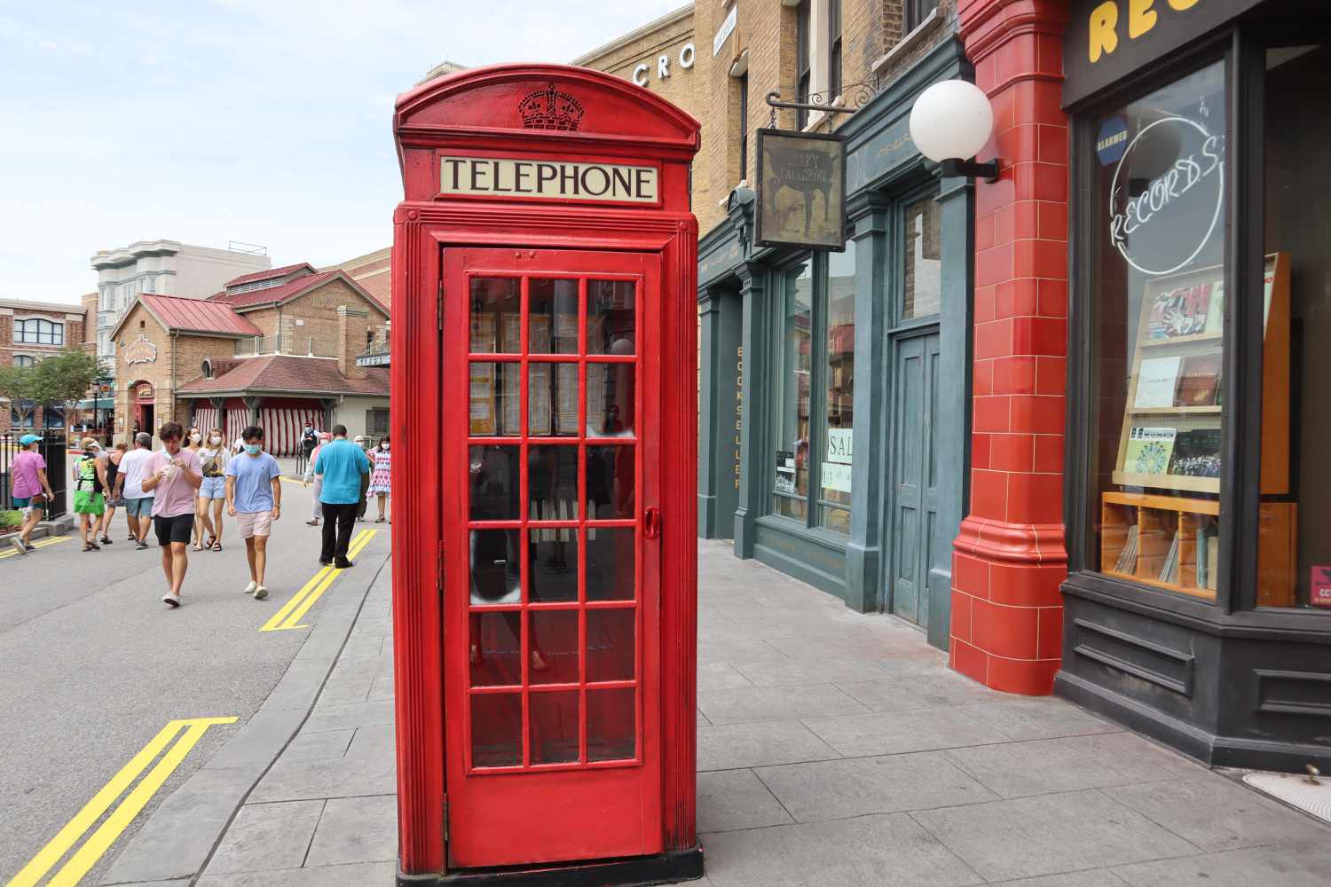 Payphone Outside of Diagon Alley in Universal Studios