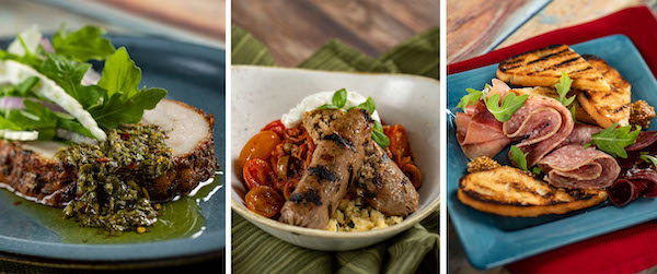 Char & Chop Food Items from Festival of the Holidays at EPCOT