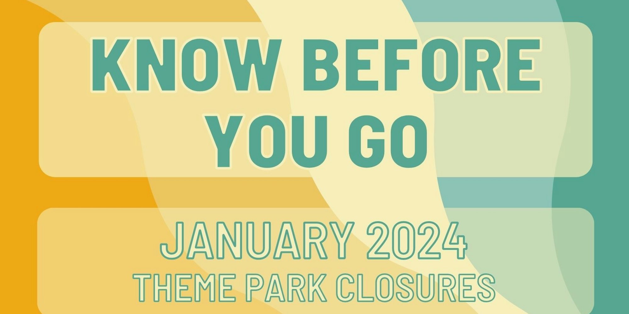Cover Image for Closures Coming to Orlando Theme Parks in January 2024 