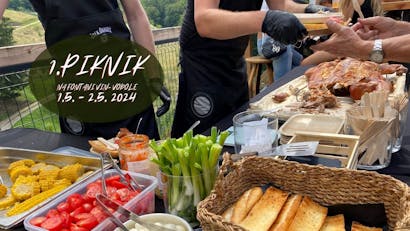 piknik fontana vin sončni raj