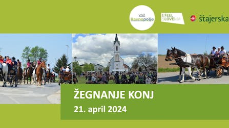 žegnanje konj