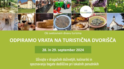 Odpiramo vrata na turistična dvorišča