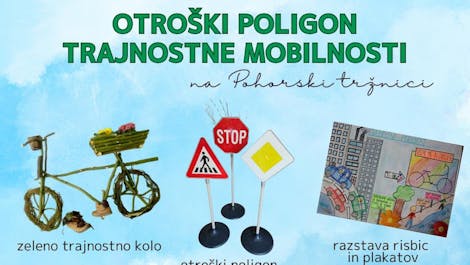 otroški poligon trajnostne mobilnosti